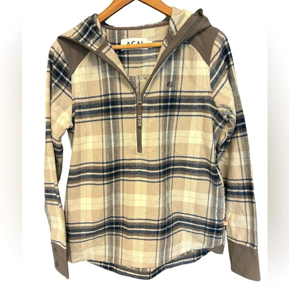 AÇAI NWOT “The Boyfriend hoodie” is desert colour. Beautiful and lux brand Sz. 8 - Picture 1 of 15